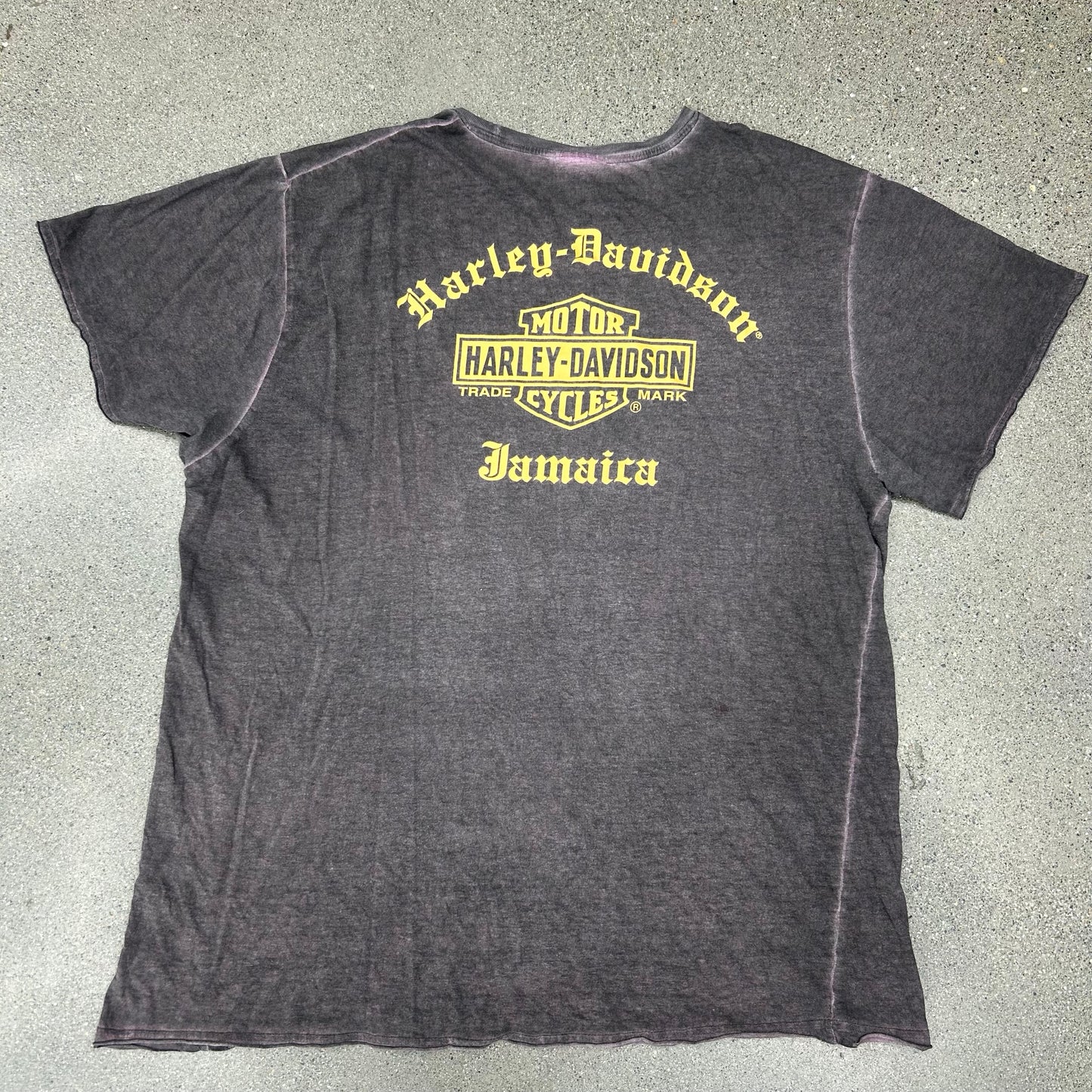 90s Harley Davidson Jamaica Skull Tee