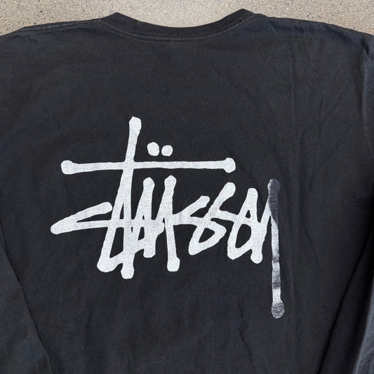Stussy L/S Black SZ L