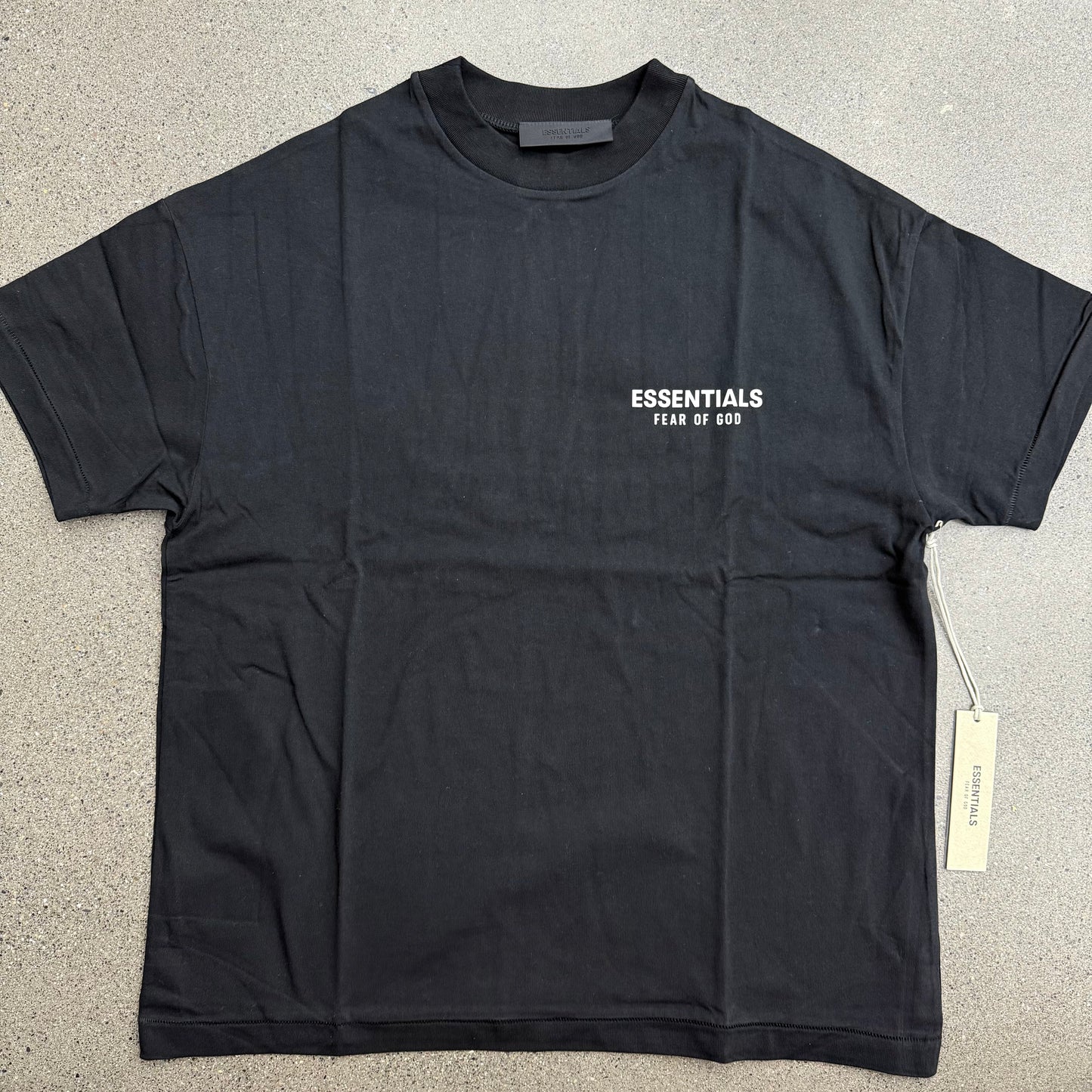 Fear of God Essentials Tee Black White FW24 (Multiple Sizes)