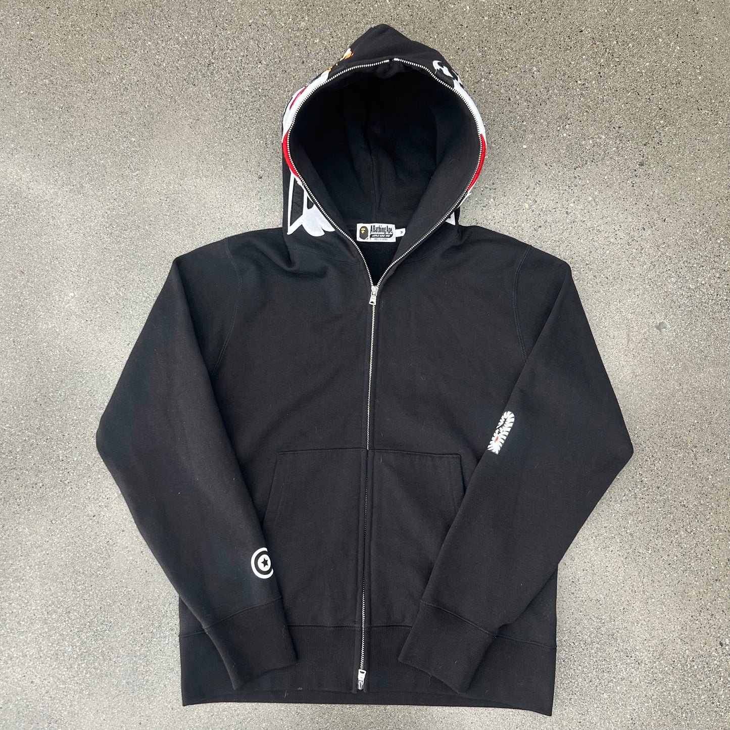 Bape White Tiger Full Zip FW 24 SZ M