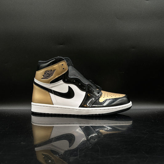 Jordan 1 Patent Gold Toe SZ 8 (DS)