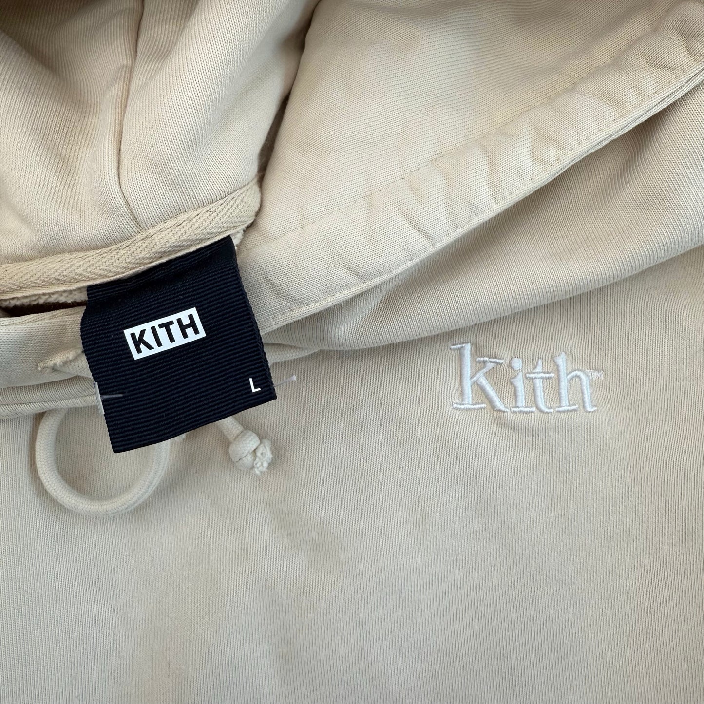 Kith Sand Hoodie Pull Over SZ L