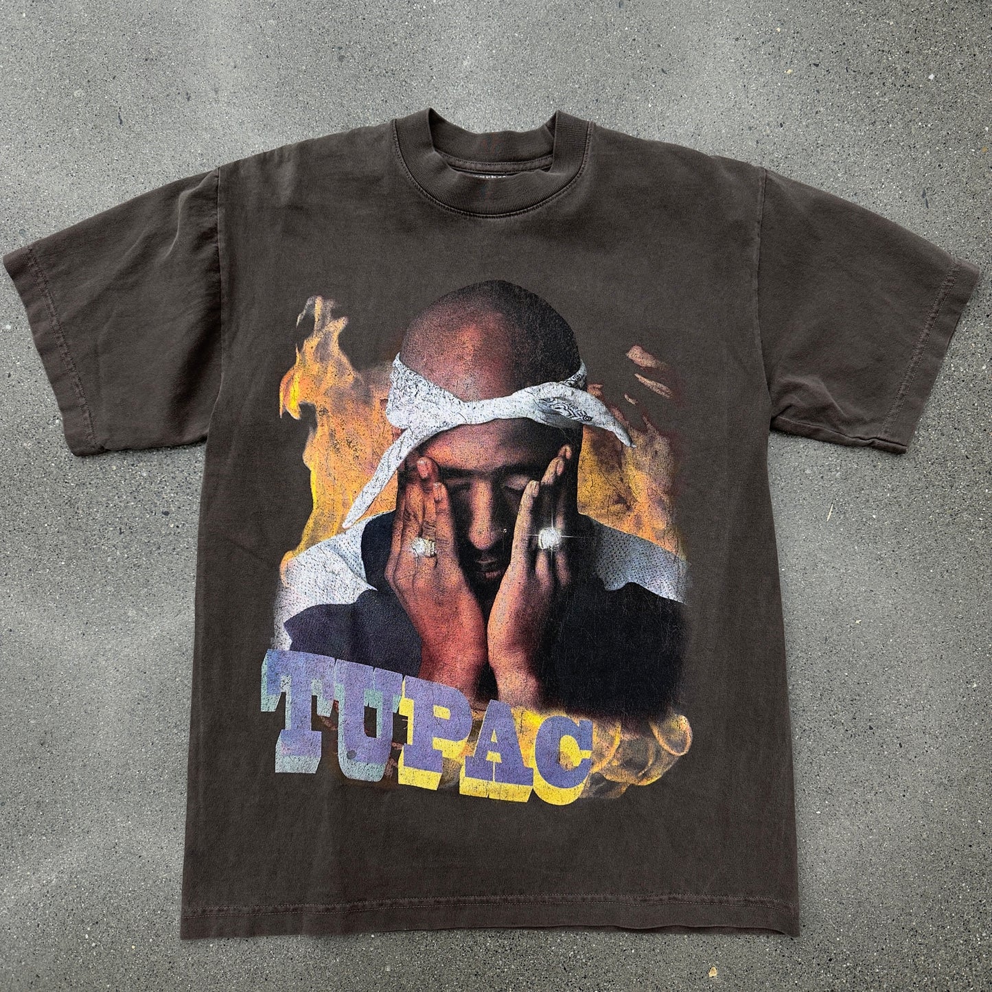 SMS 2Pac Tee (Brown) SZ XS
