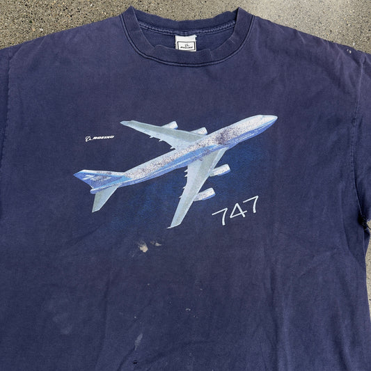 Vintage Boeing 747 Tee SZ XL