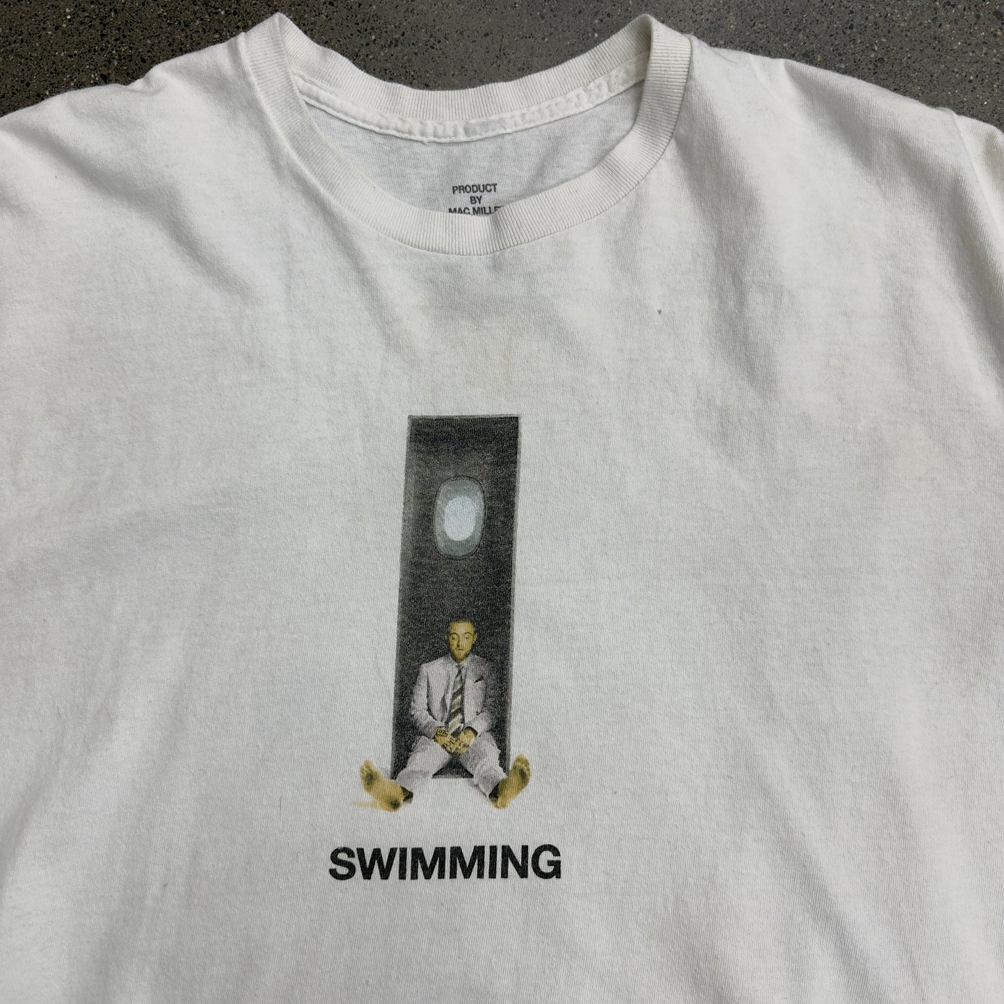 Mac Miller Swimming Promo Tee SZ XL