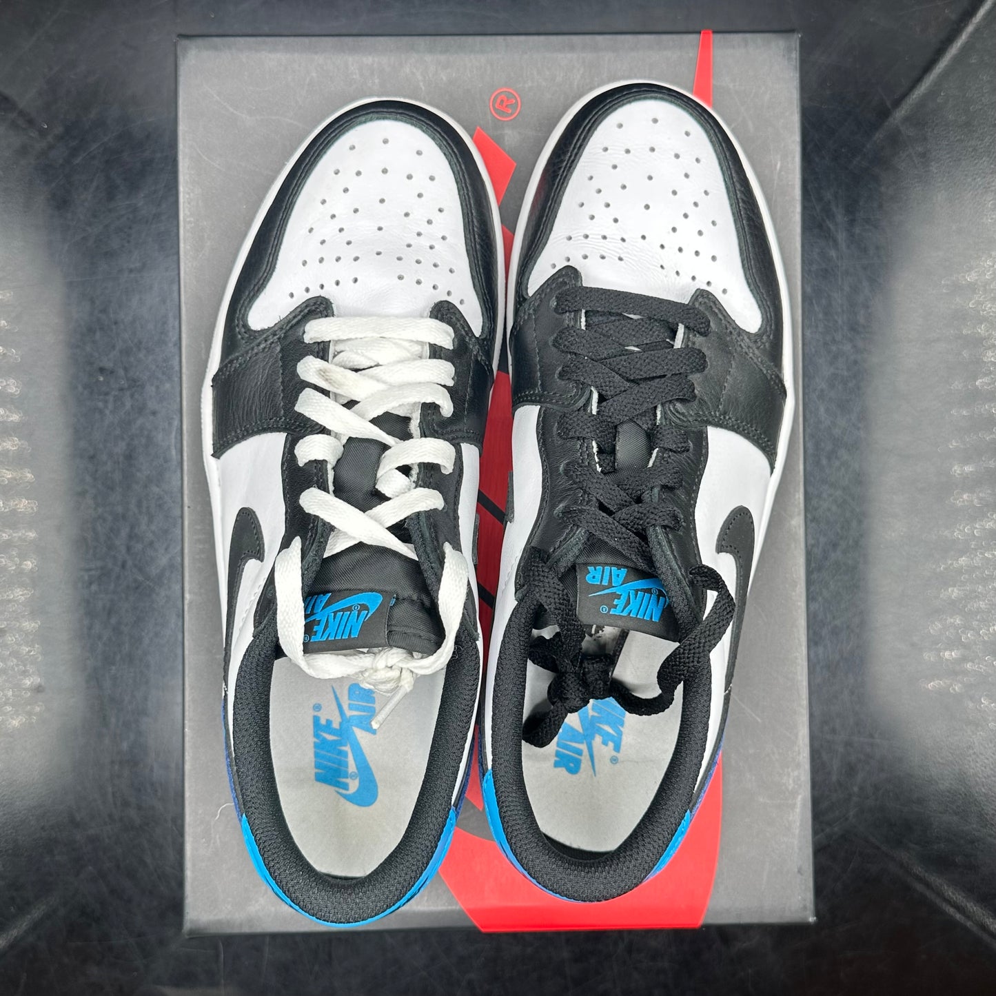 (PRE-OWNED) Jordan 1 Low Powder Blue SZ 7.5