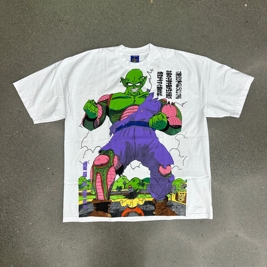 Vintage Rush DBZ Piccolo AOP Front White (Multiple Sizes)