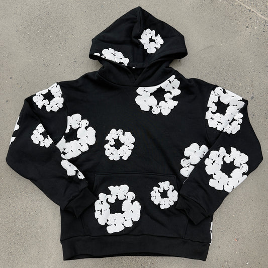 (NEW) Denim Tears Hoodie Black (Multiple Sizes)