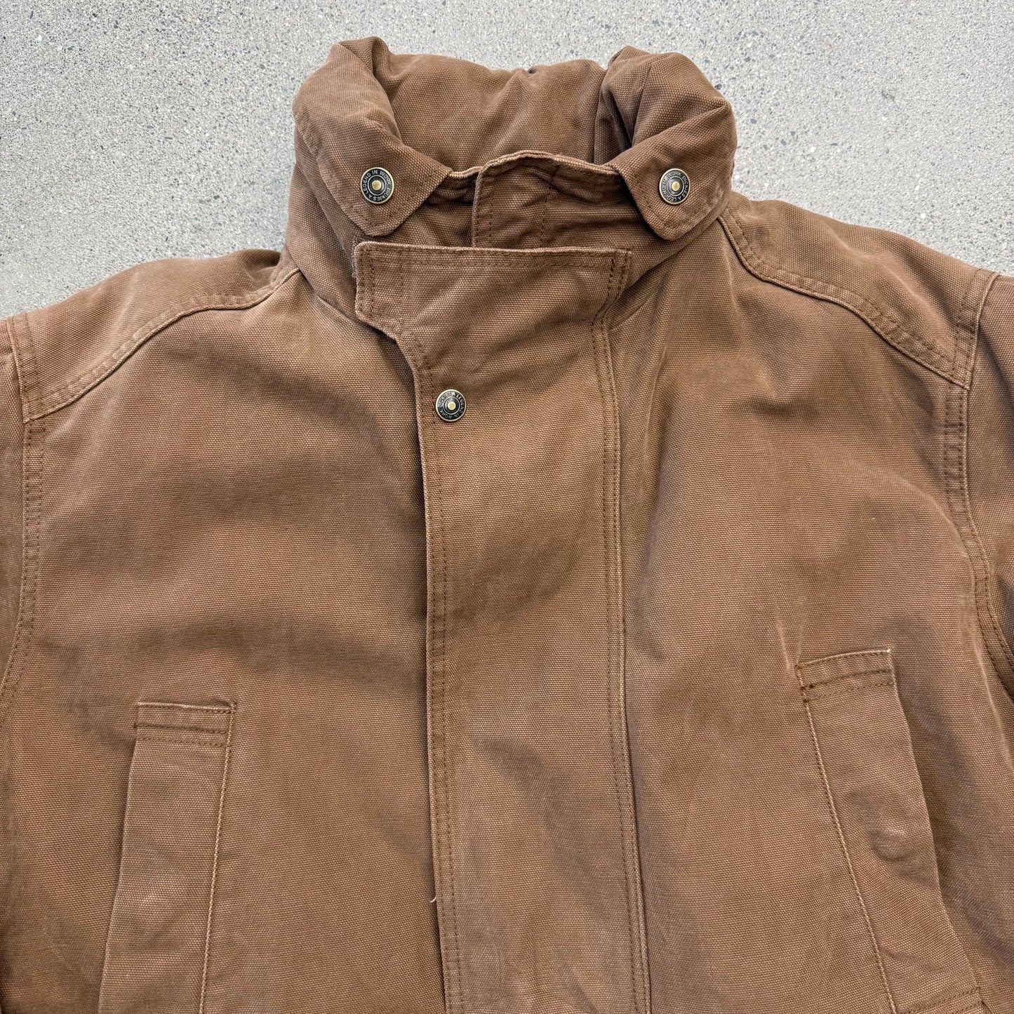 Dickies Heavy Duty Jacket Dark Tan SZ 2XL
