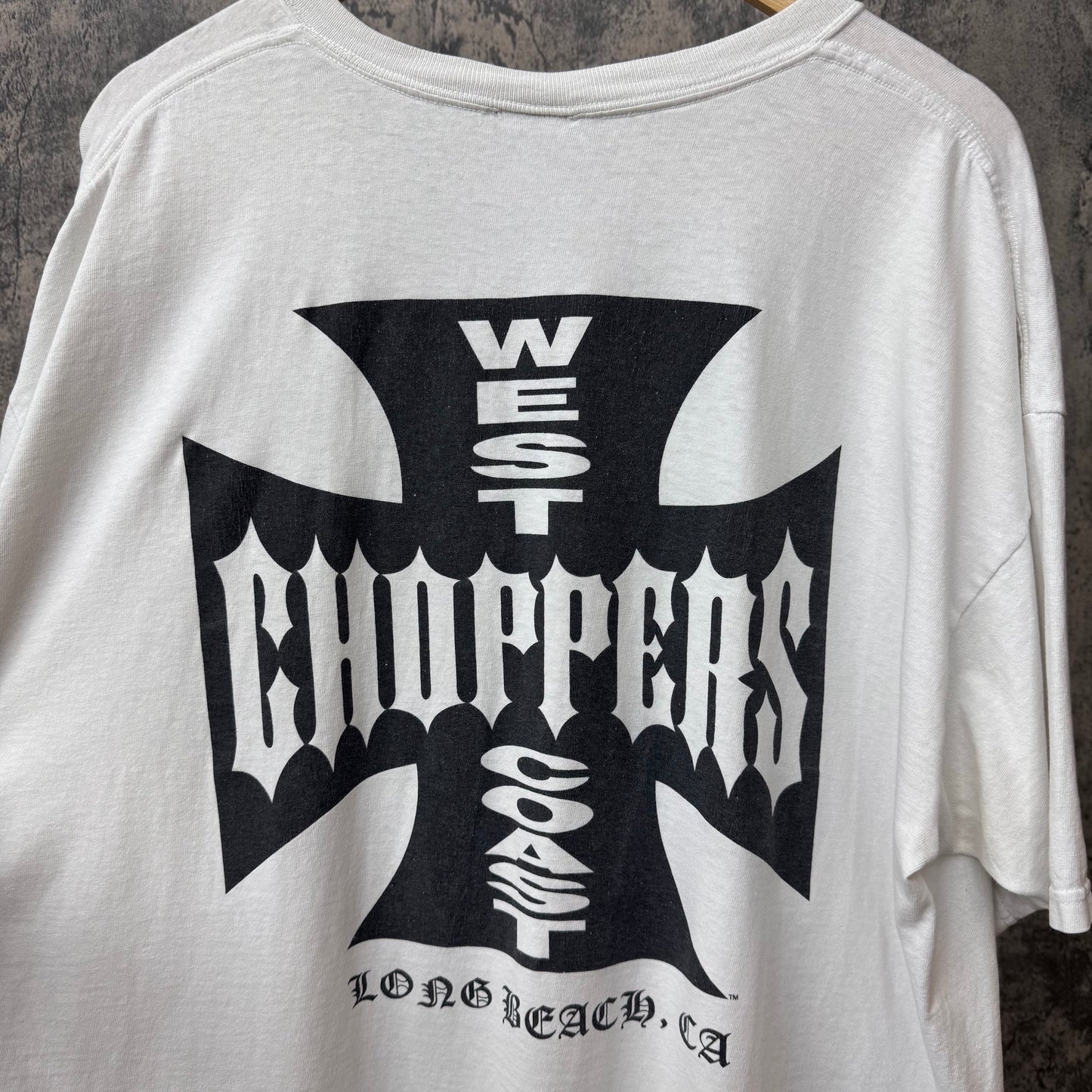 West Coast Choppers Tee White SZ XXL