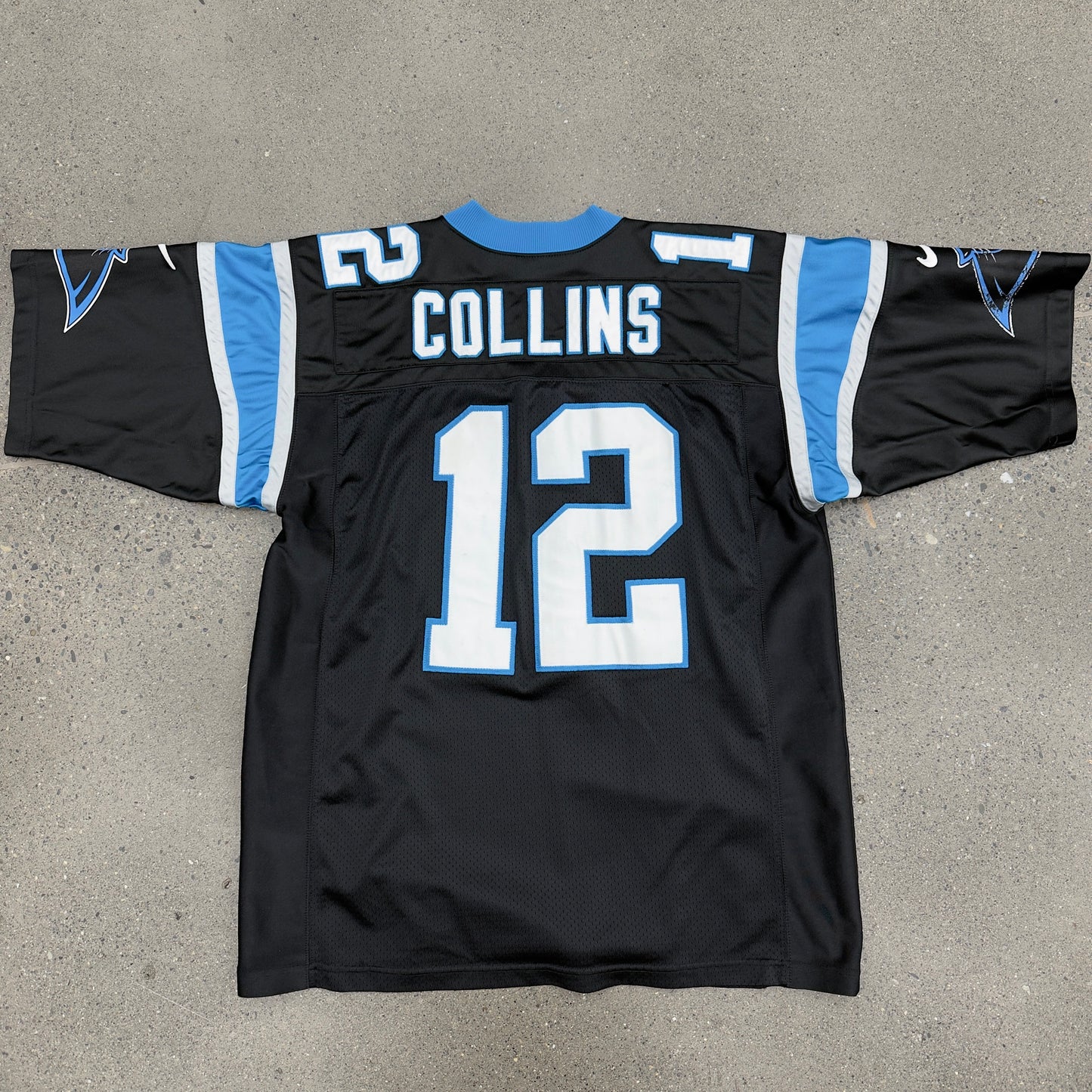 Kerry Collins #12 Panthers SZ XL