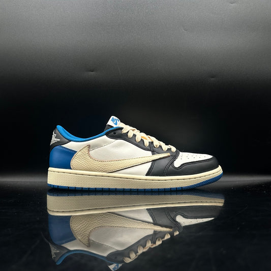 PRE-OWNED Jordan 1 Low Fragment Travis Scott SZ 8.5