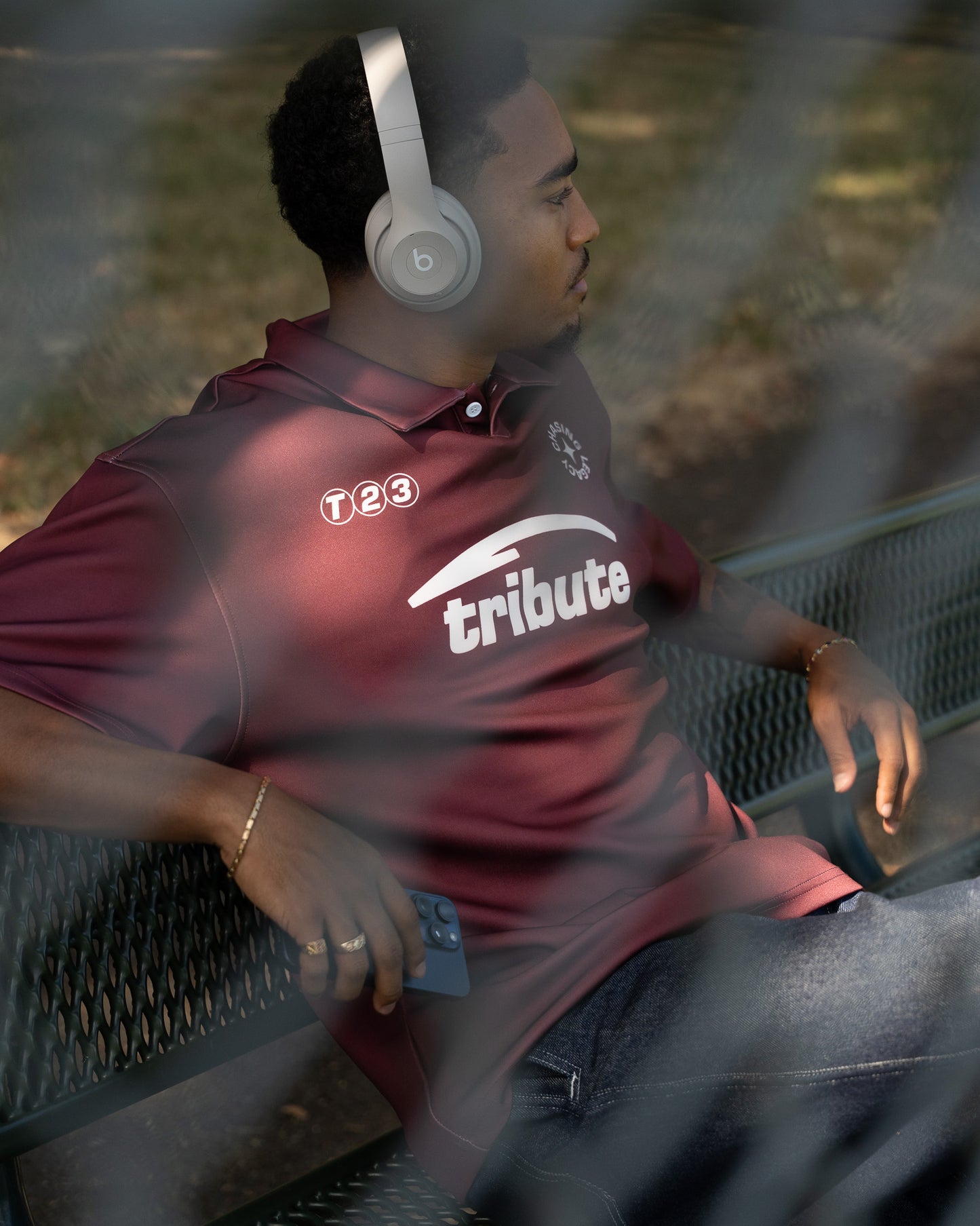 Tribute Polo Jersey Burgundy (Multiple Sizes)