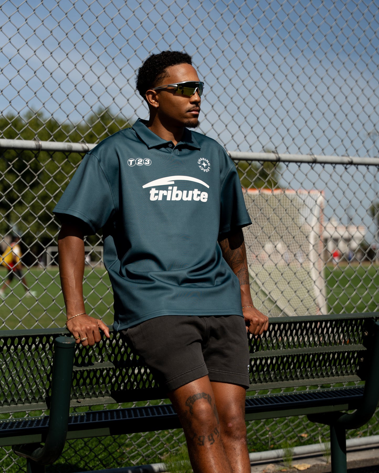 Tribute Polo Jersey Dark Teal (Multiple Sizes)