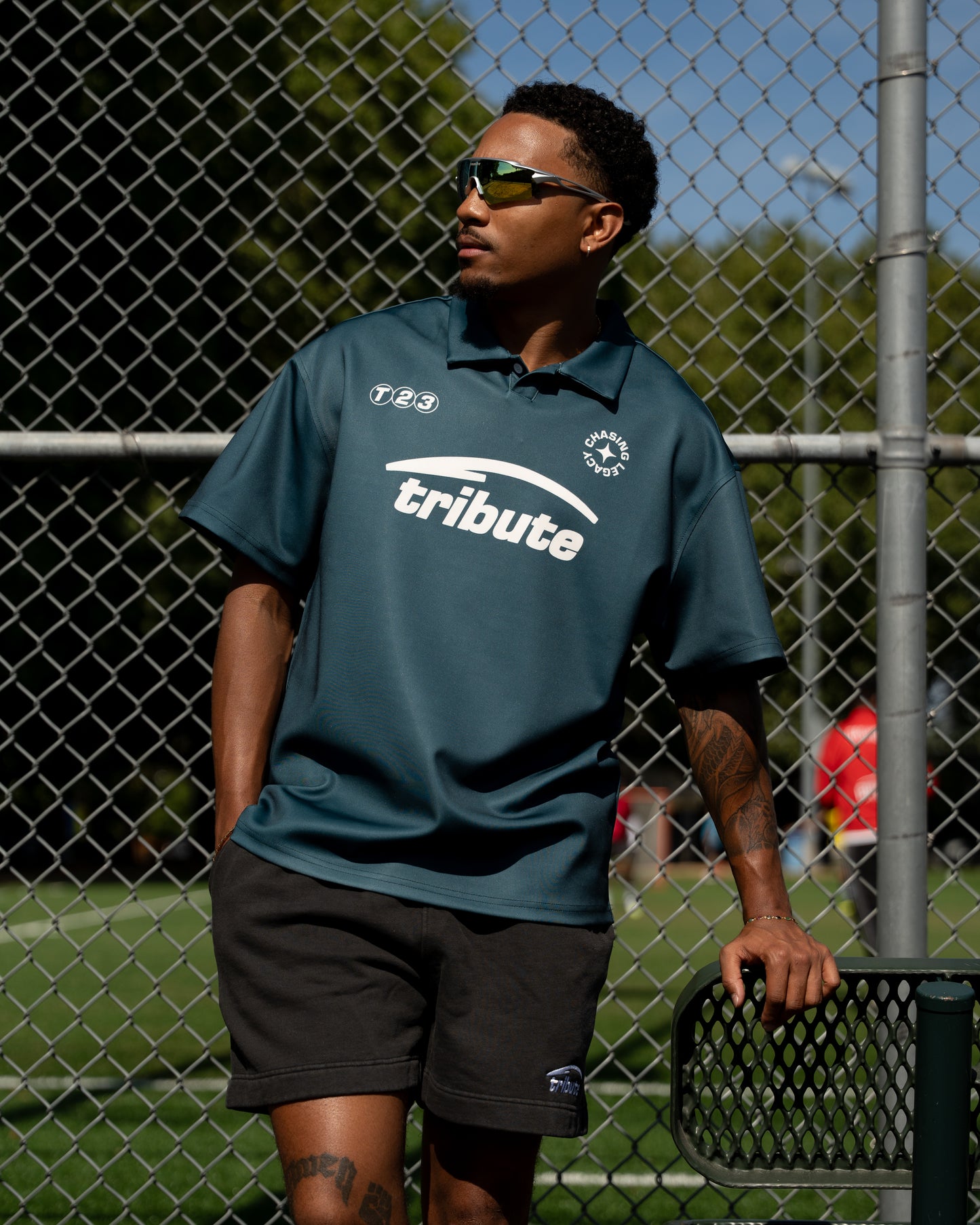 Tribute Polo Jersey Dark Teal (Multiple Sizes)
