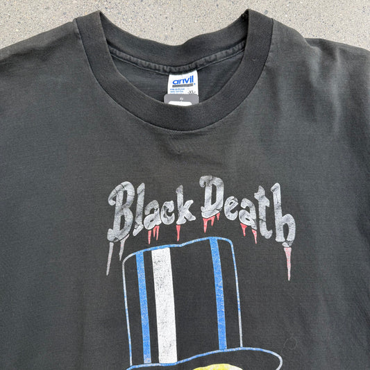 1992 Black Death Vodka Tee SZ L