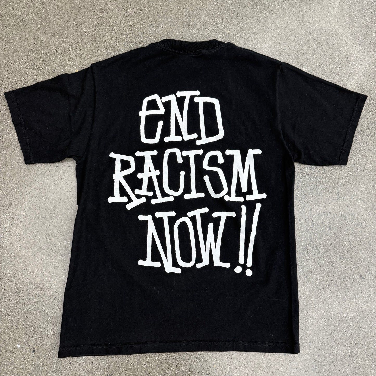 Stussy End Racism Now Tee SZ Medium
