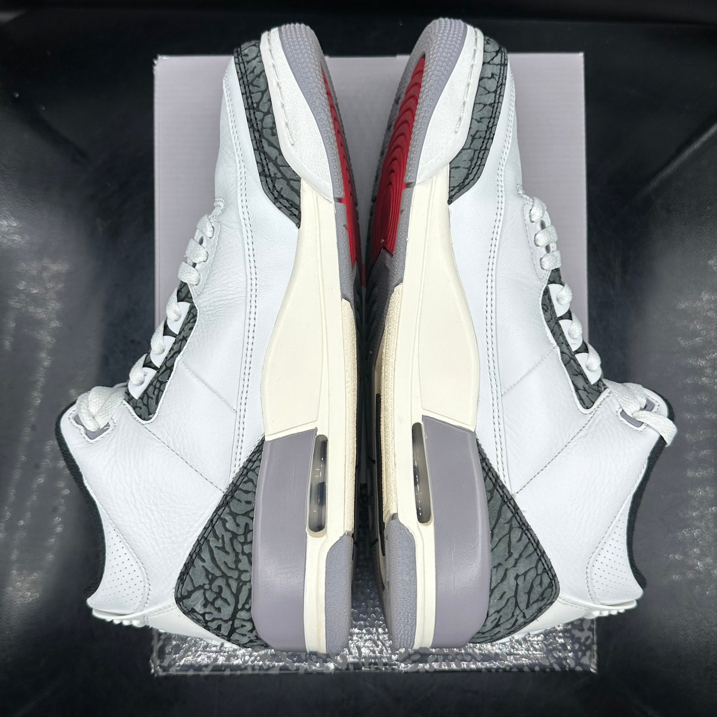 (PRE-OWNED) Jordan 3 Cement Grey SZ 10