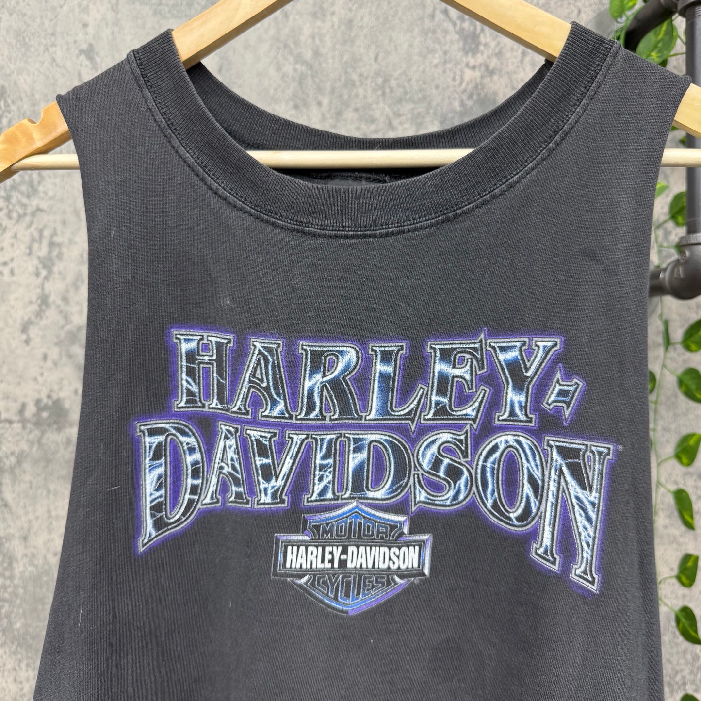 2001 Harley Lightning Sleeveless Tee SZ XL