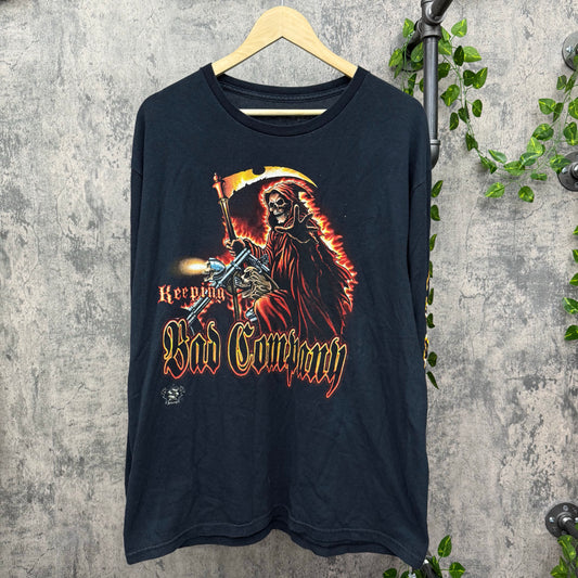 Y2K Keeping Bad Company L/S SZ XL