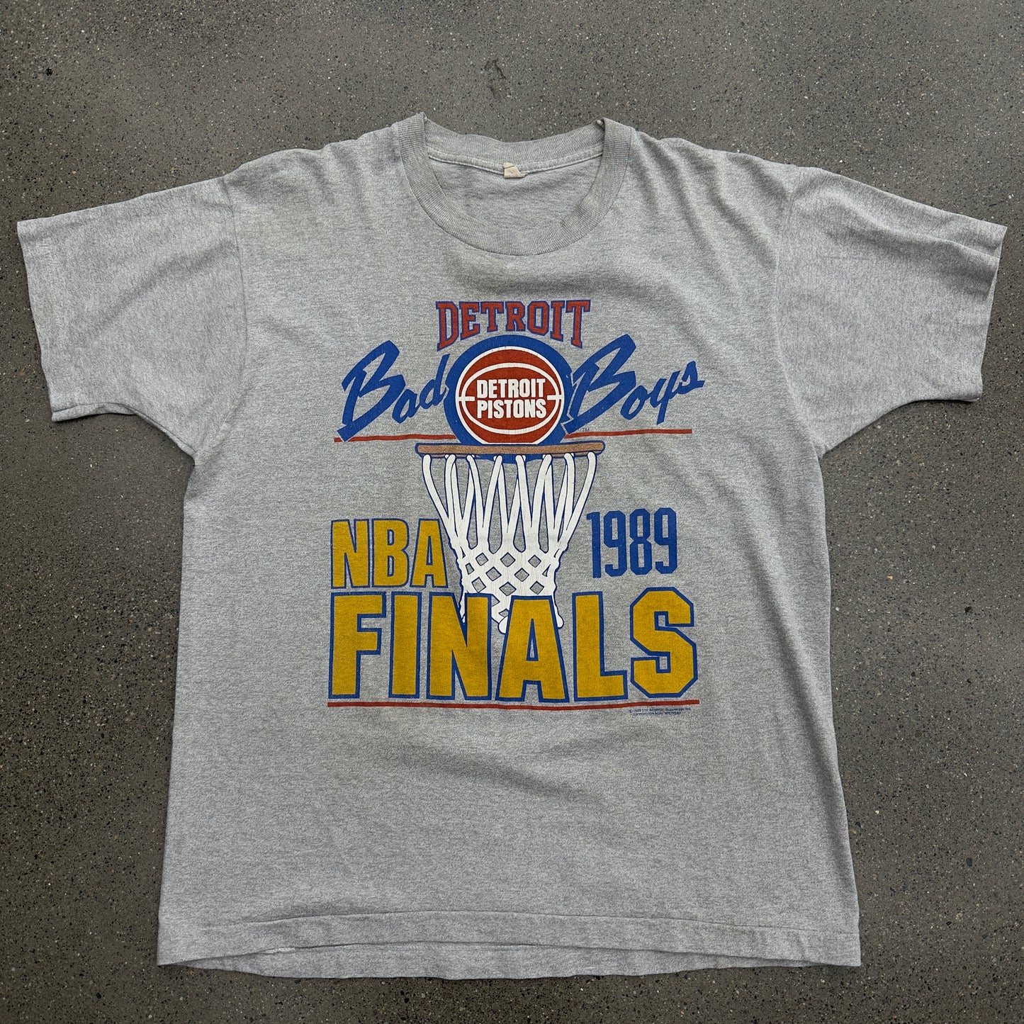 1989 Detroit NBA Finals Tee SZ M