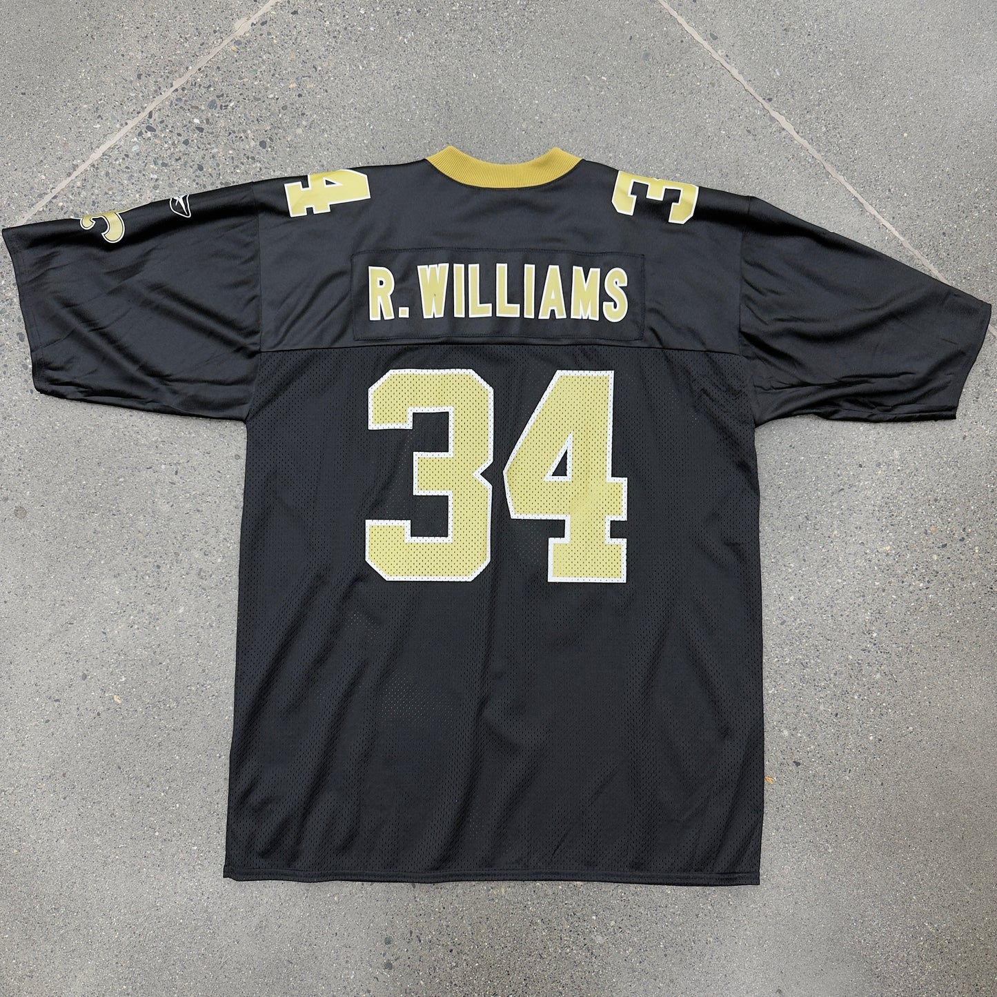 Ricky Williams #34 Saints Reebok SZ L