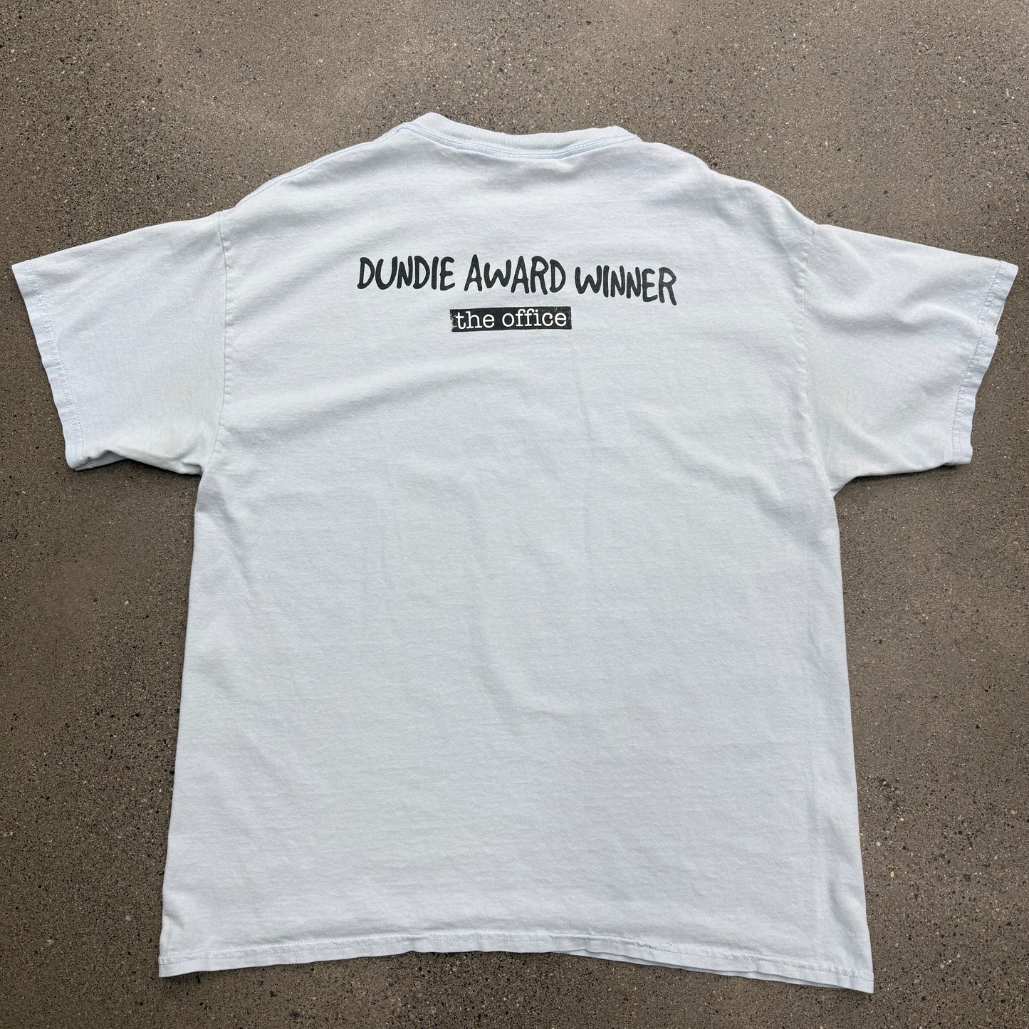 Vintage Dunder Mifflin Dundie Award Winner Tee SZ XL