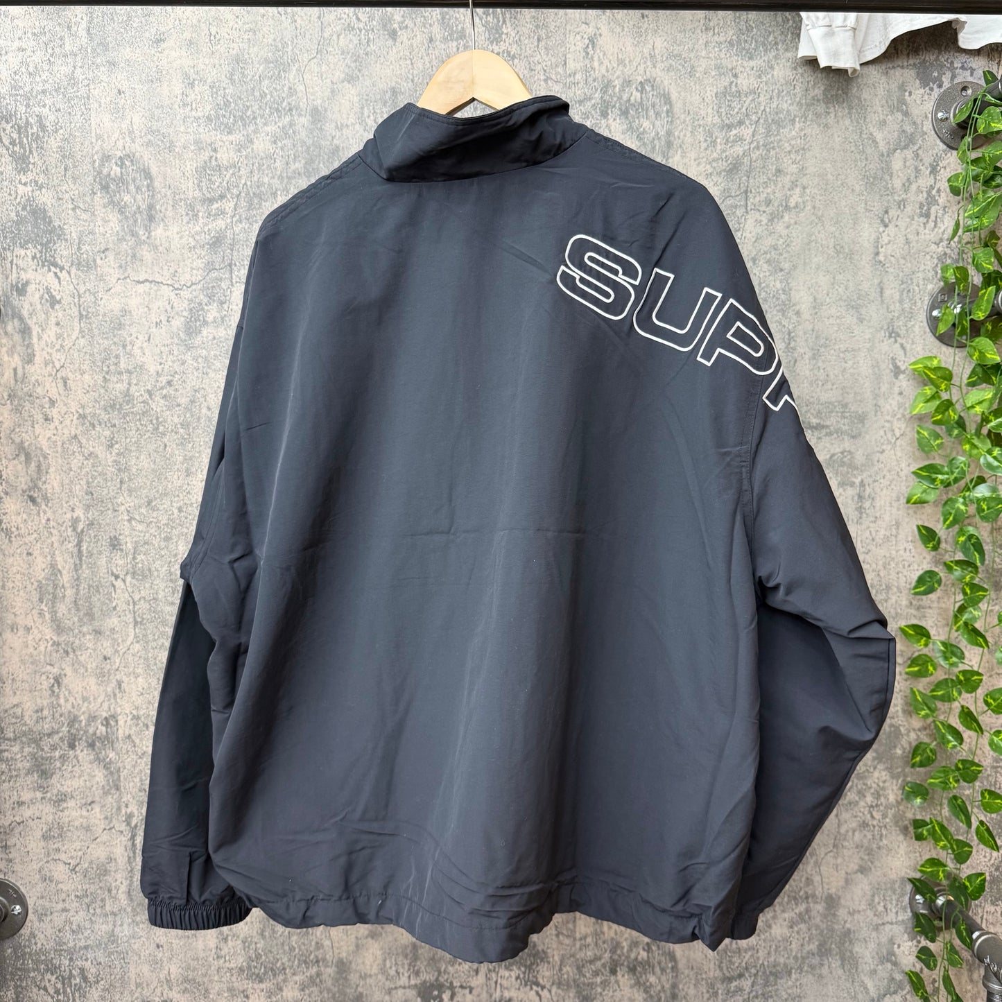 Supreme Embroidered Ripstop Track Jacket Side Logo SZ XL (NEW)