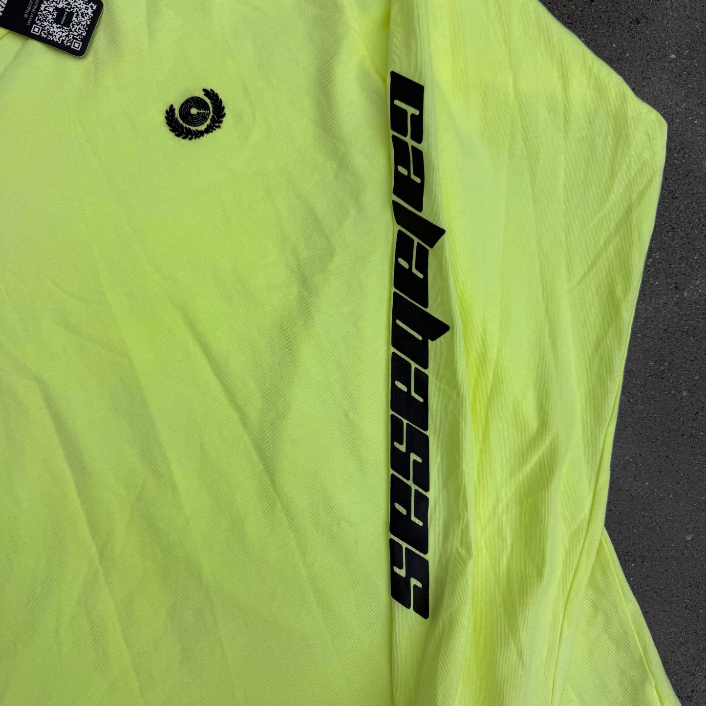 Yeezy Calabasas Neon Lime L/S SZ M