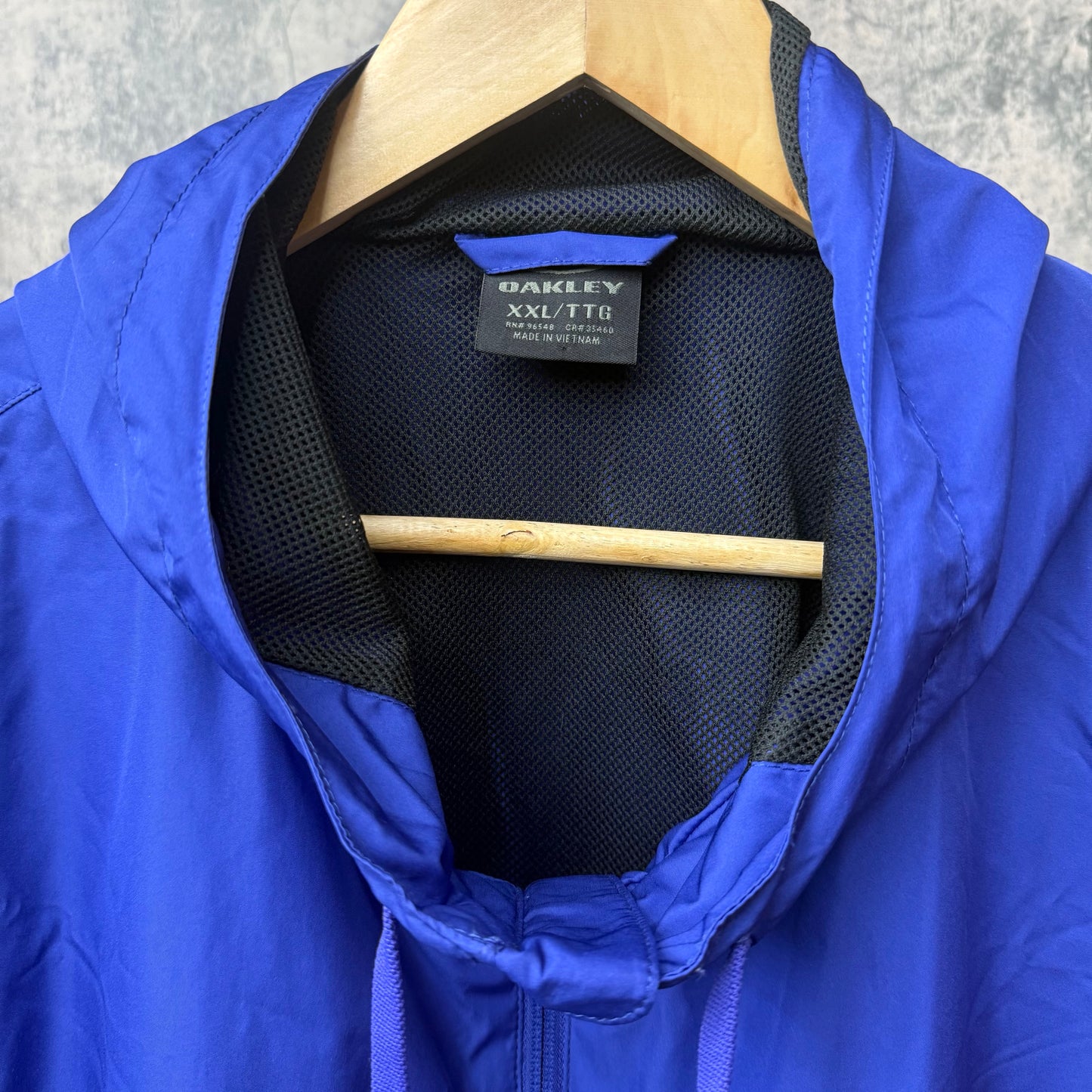Oakley Royal Blue Windbreaker SZ 2XL