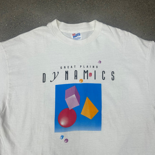 90s Great Plains Dynamics Promo Tee SZ XL