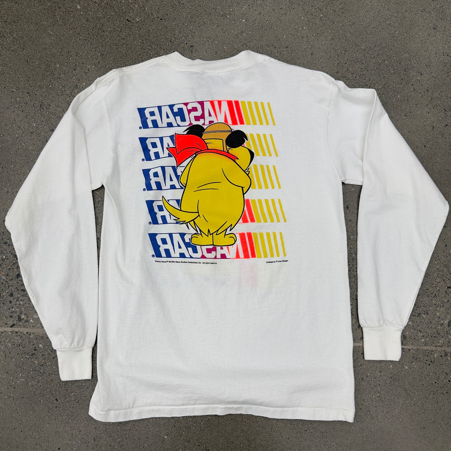 1994 Muttley Nascar L/S Tee SZ M