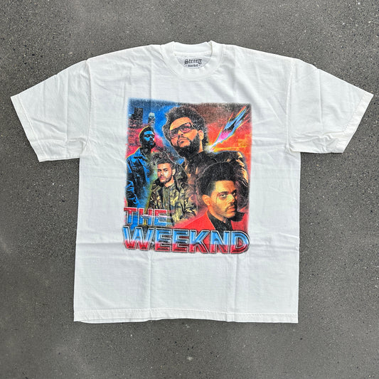SMS The Weeknd Tee White (Multiple Sizes)