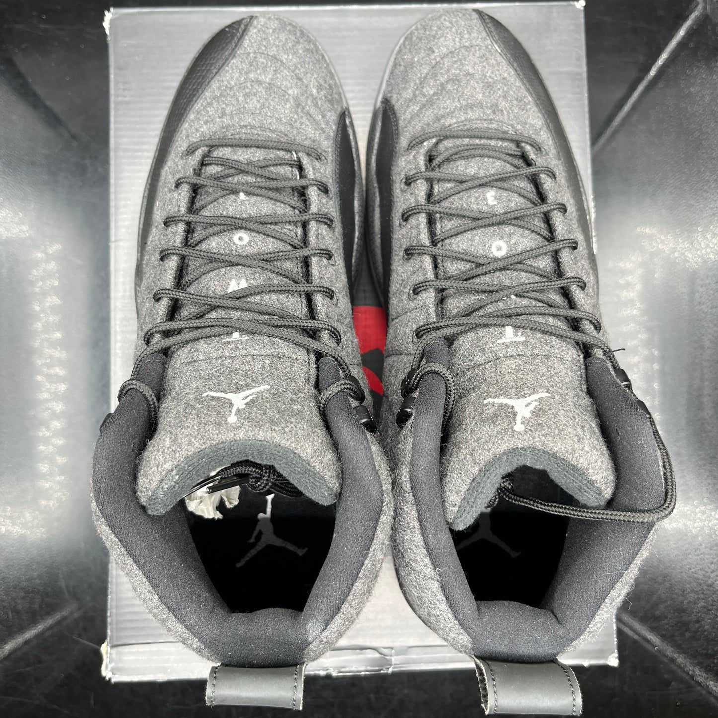 *(PRE-OWNED) Jordan 12 Wool Grey SZ 12.5