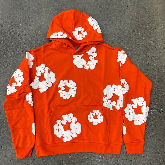 (NEW) Denim Tears Hoodie Burnt Orange (Multiple Sizes)
