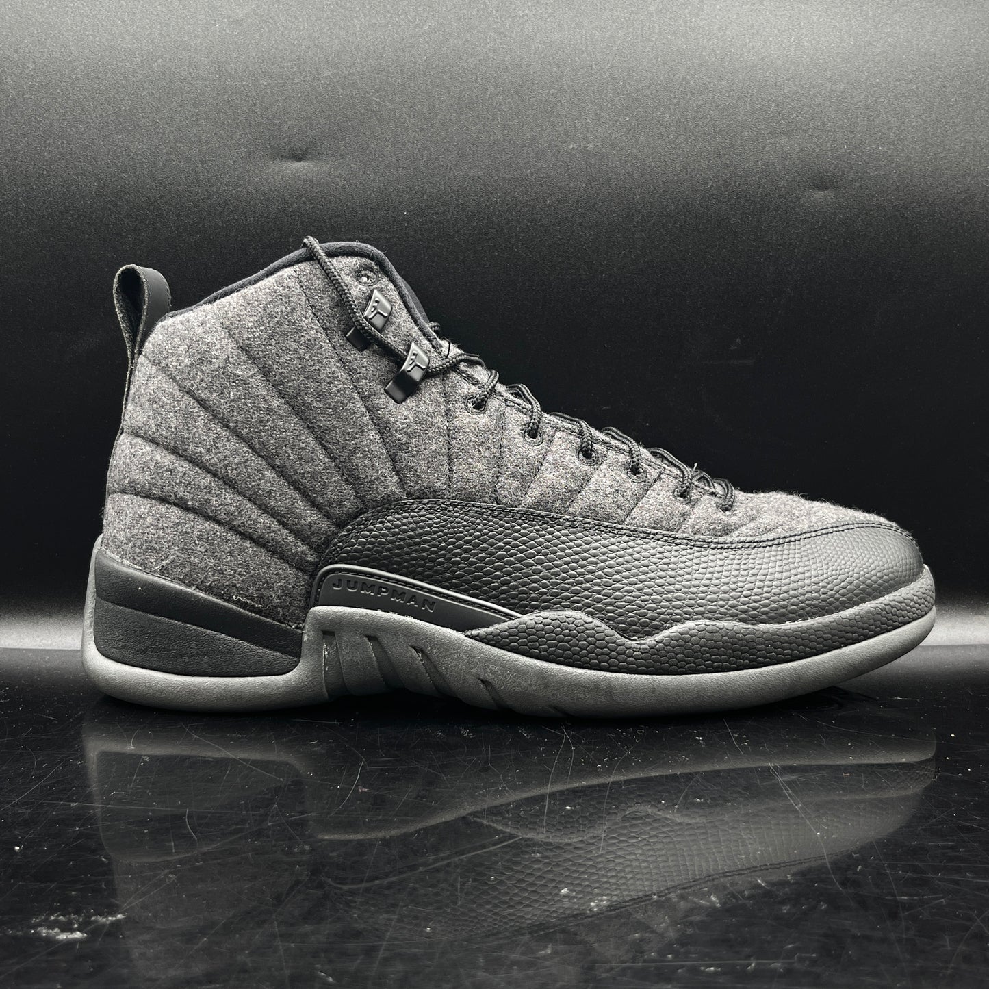 *(PRE-OWNED) Jordan 12 Wool Grey SZ 12.5