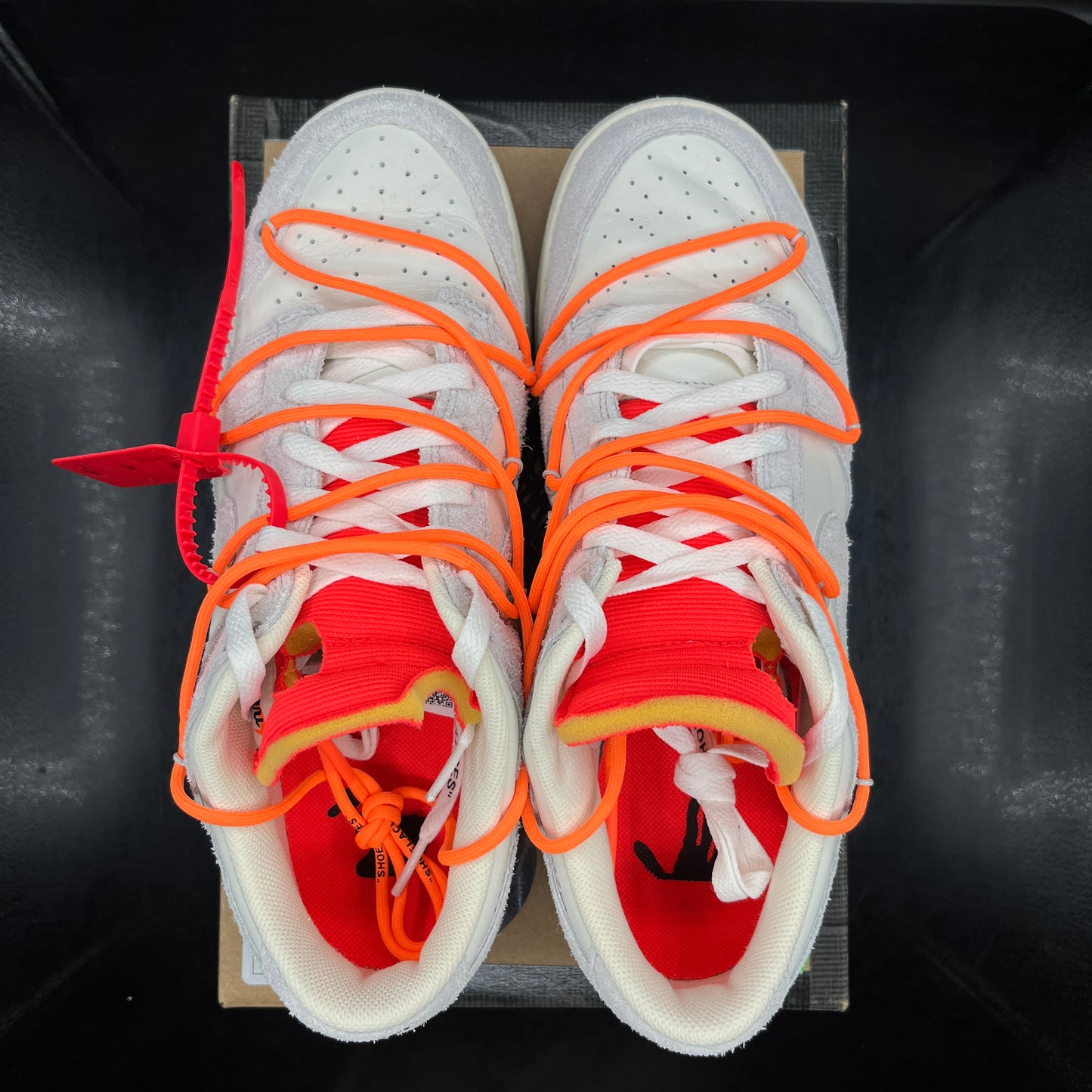 PRE-OWNED Nike Dunk Low Off White Lot #31 SZ 12