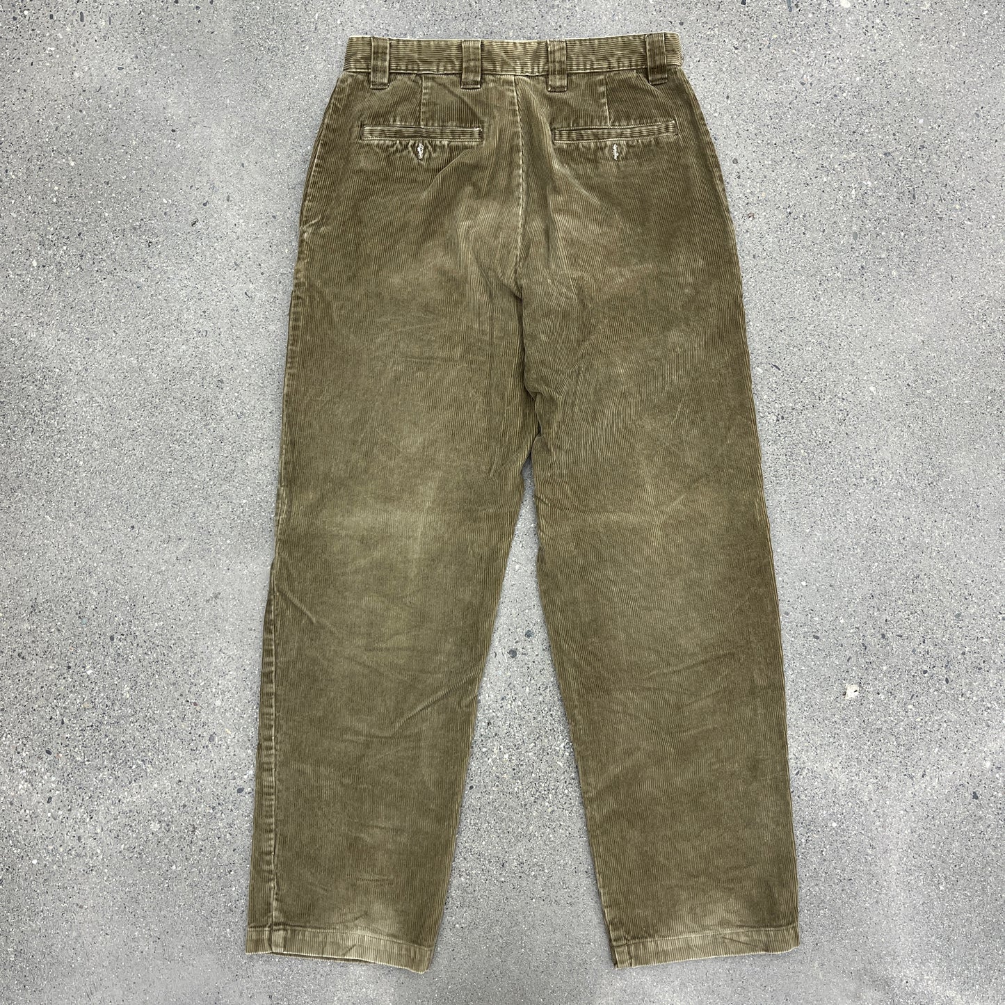 Vintage Corduroy Pants Olive SZ 30x30