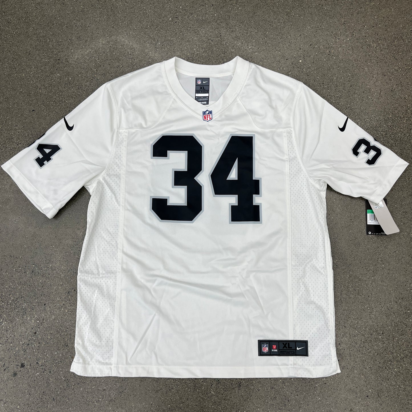 Bo Jackson Raiders Jersey SZ XL