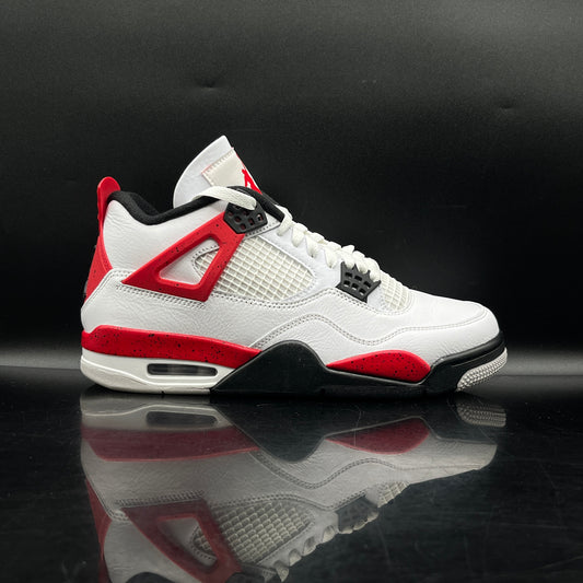 (PRE-OWNED) Jordan 4 Red Cement SZ 9