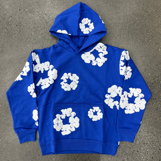(NEW) Denim Tears Hoodie Royal Blue (Multiple Sizes)
