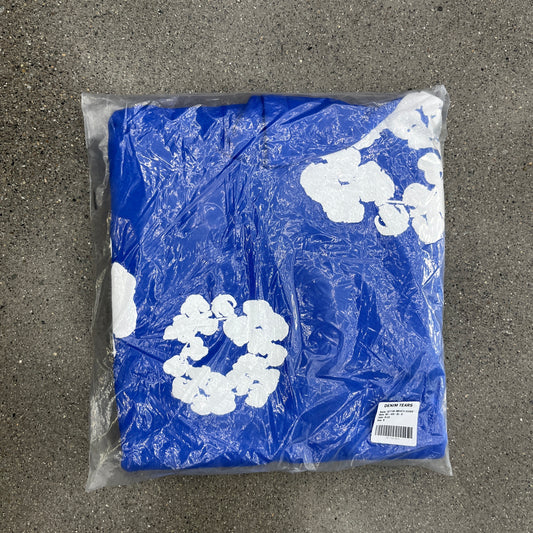 (NEW) Denim Tears Hoodie Royal Blue (Multiple Sizes)