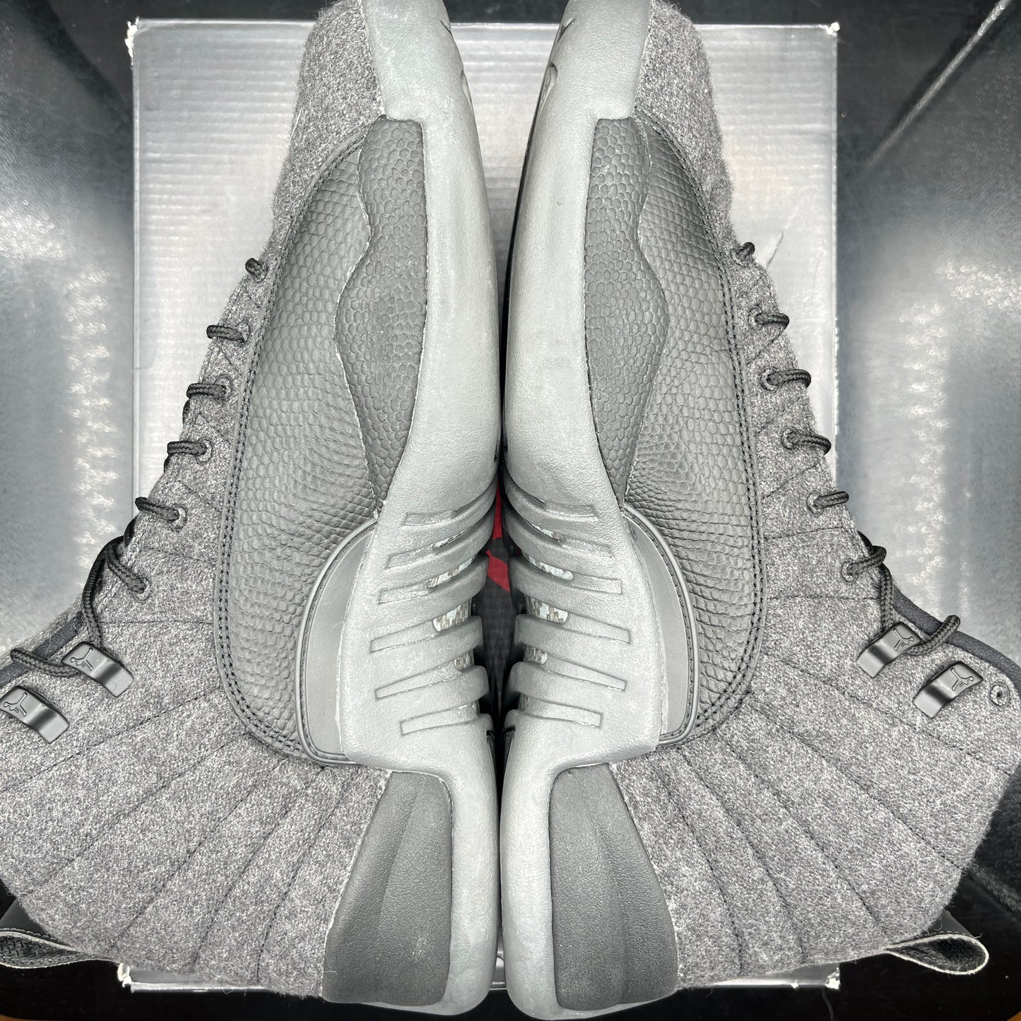 *(PRE-OWNED) Jordan 12 Wool Grey SZ 12.5