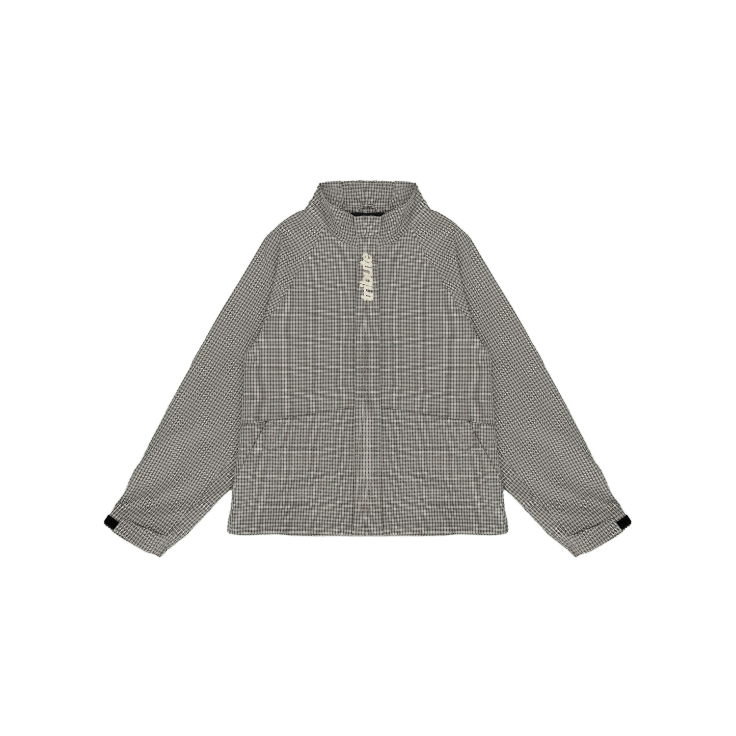 Sweetlife x Tribute Plaid Shell Jacket Neutral Grey (Multiple Sizes)
