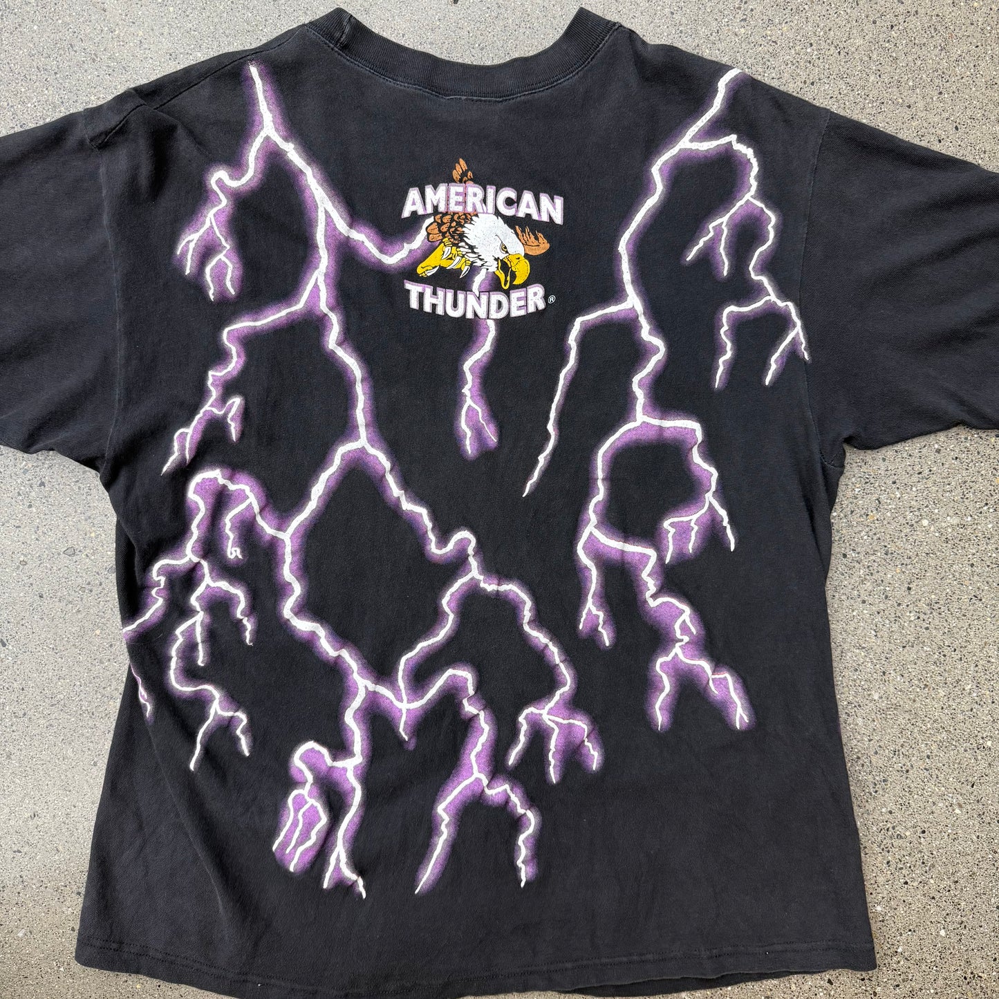 Ride The Beast USA Thunder Eagle Tee SZ Large