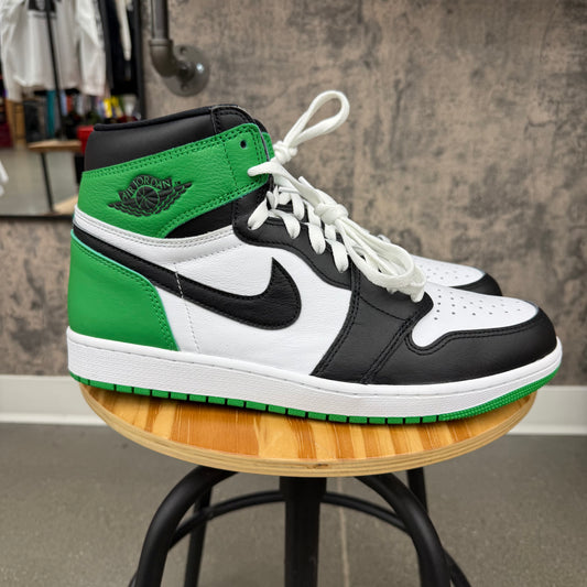 (PRE-OWNED) Jordan 1 Lucky Green SZ 12