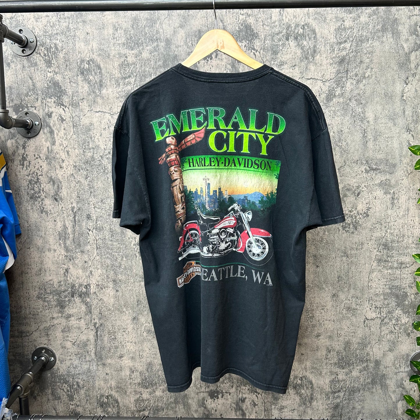 2010 Harley Emerald City Seattle Tee SZ XL