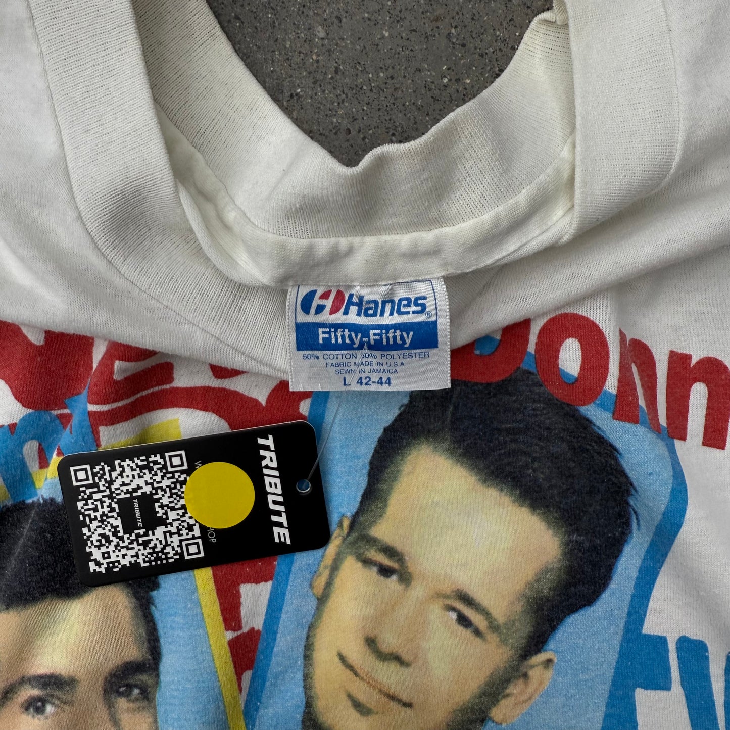 1989 New Kids on the Block Tour Tee SZ L