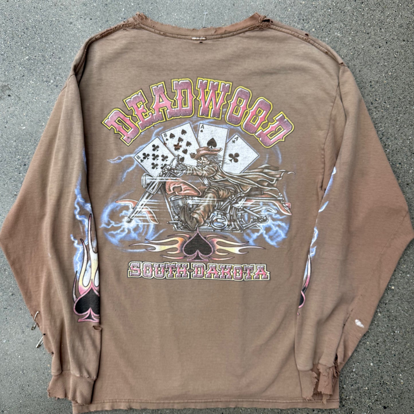 Deadwood Biker L/S SZ Large/Medium