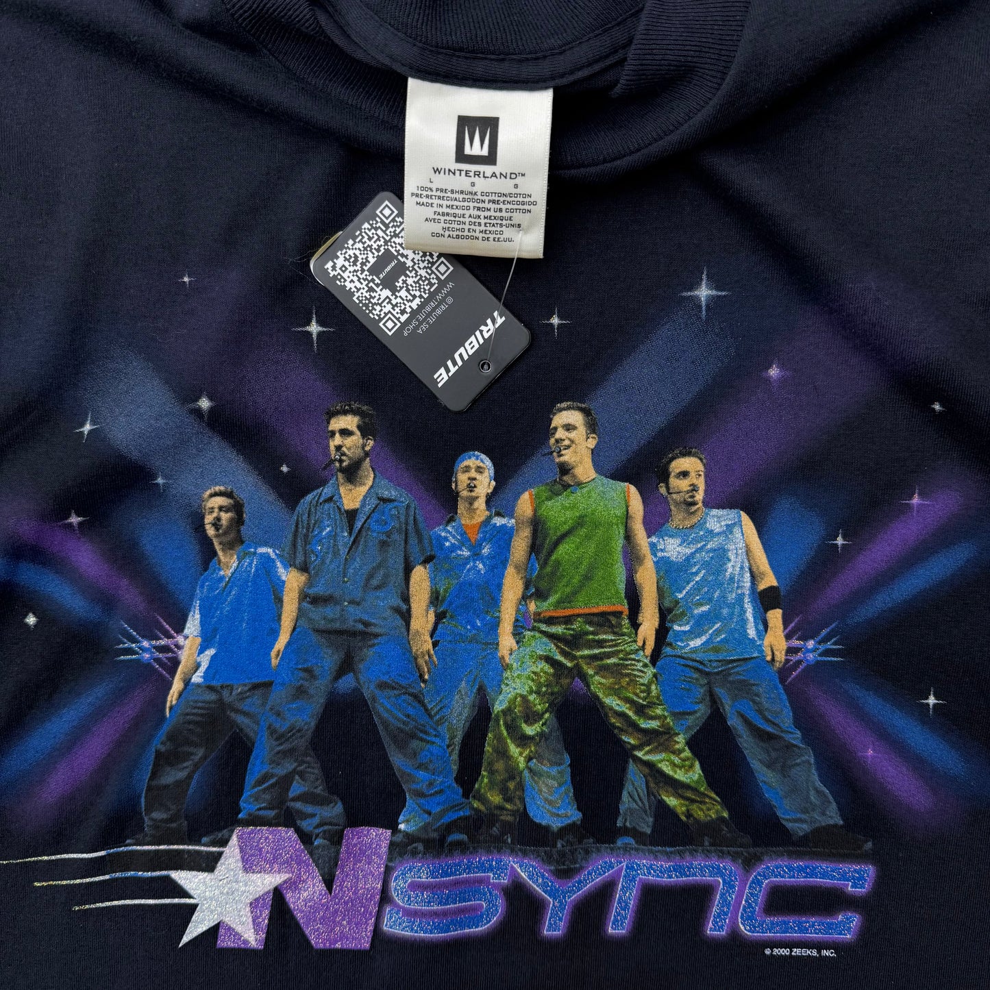 2000 NSYNC Tour Tee SZ L